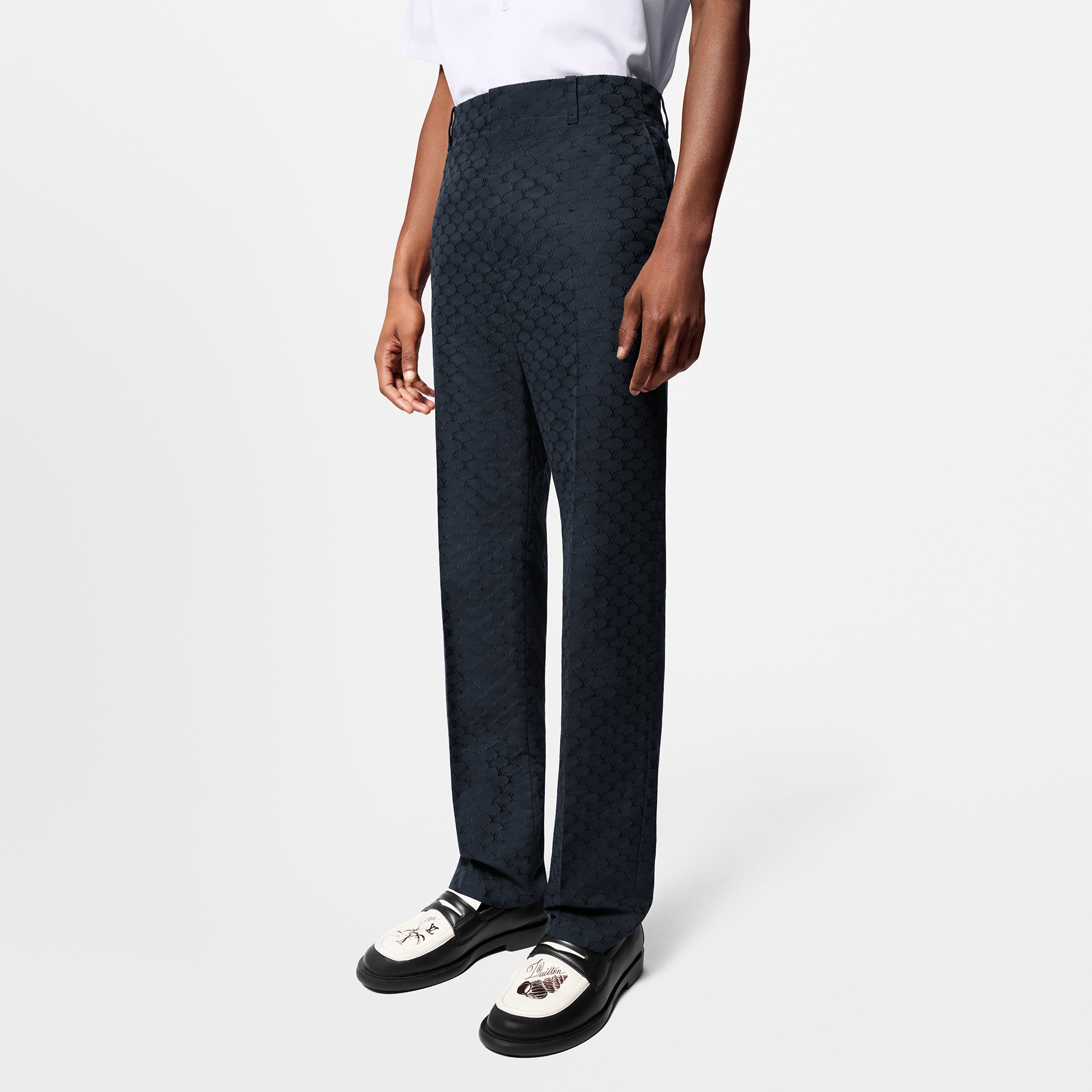 Silk And Cotton Blend Classic Pants - Ready-to-Wear | LOUIS VUITTON